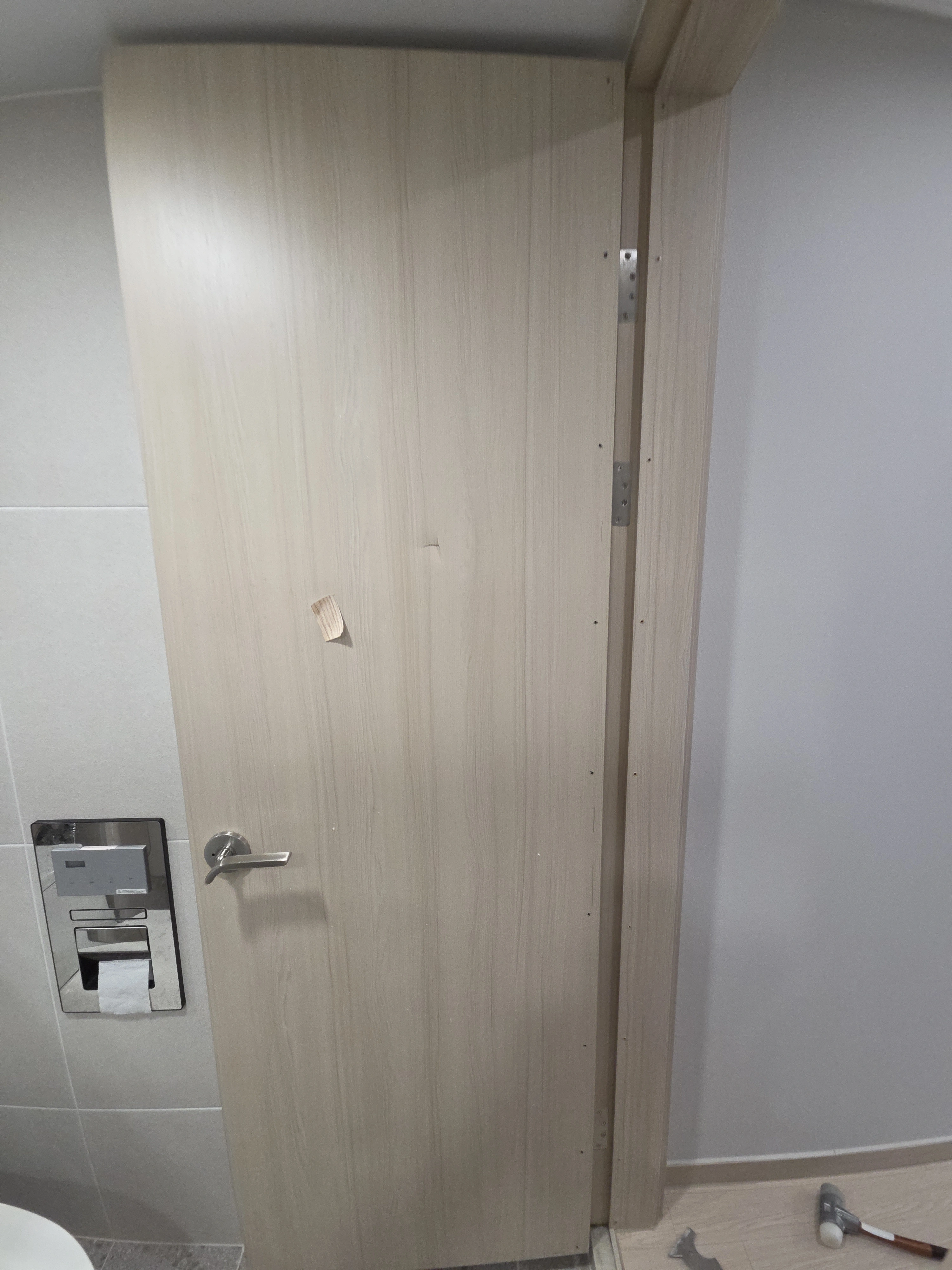 문짝교체 비용 철거·분해 확인 실제 현장사진