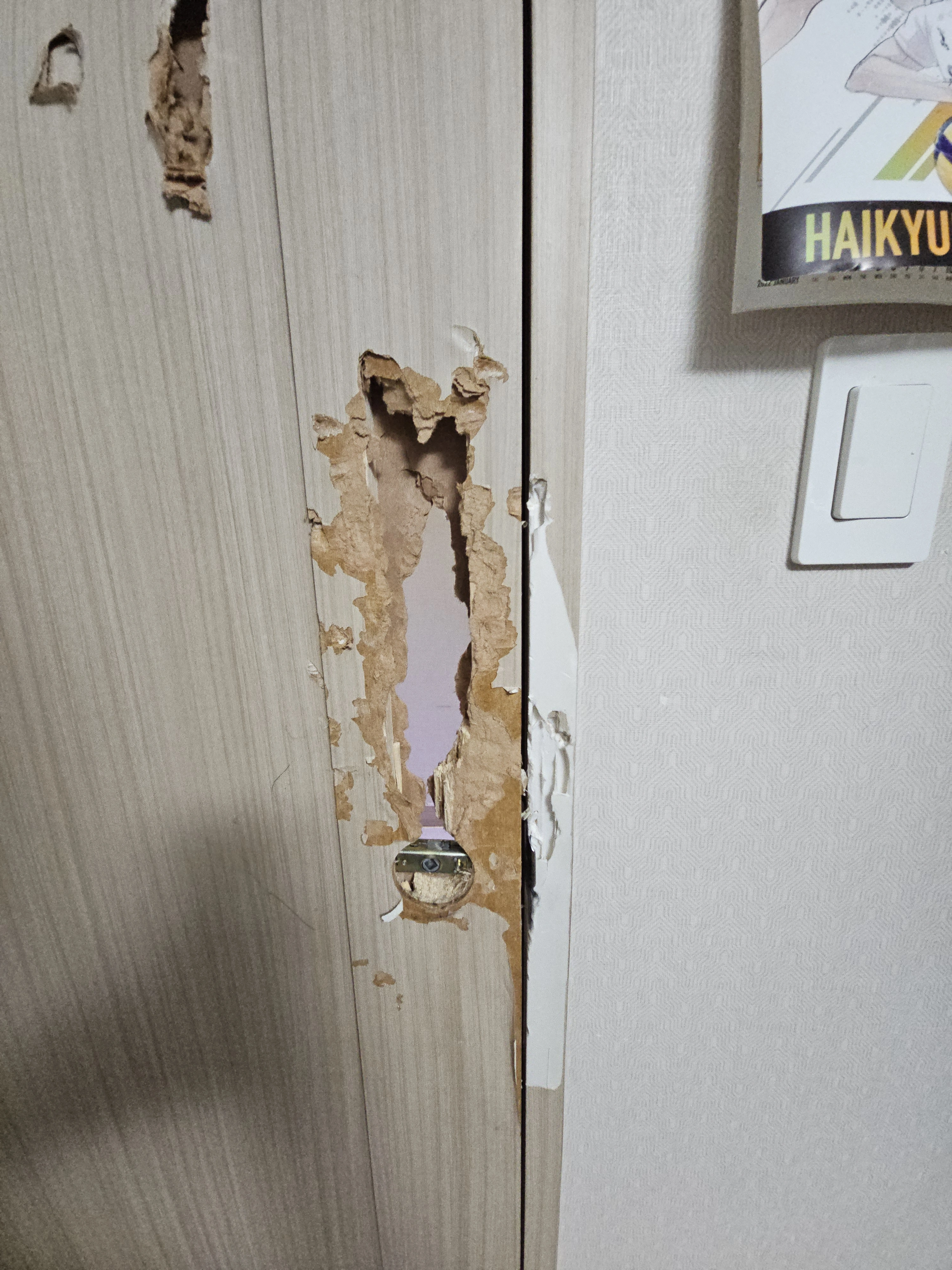 문짝교체 잘하는곳 철거·분해 확인 실제 현장사진