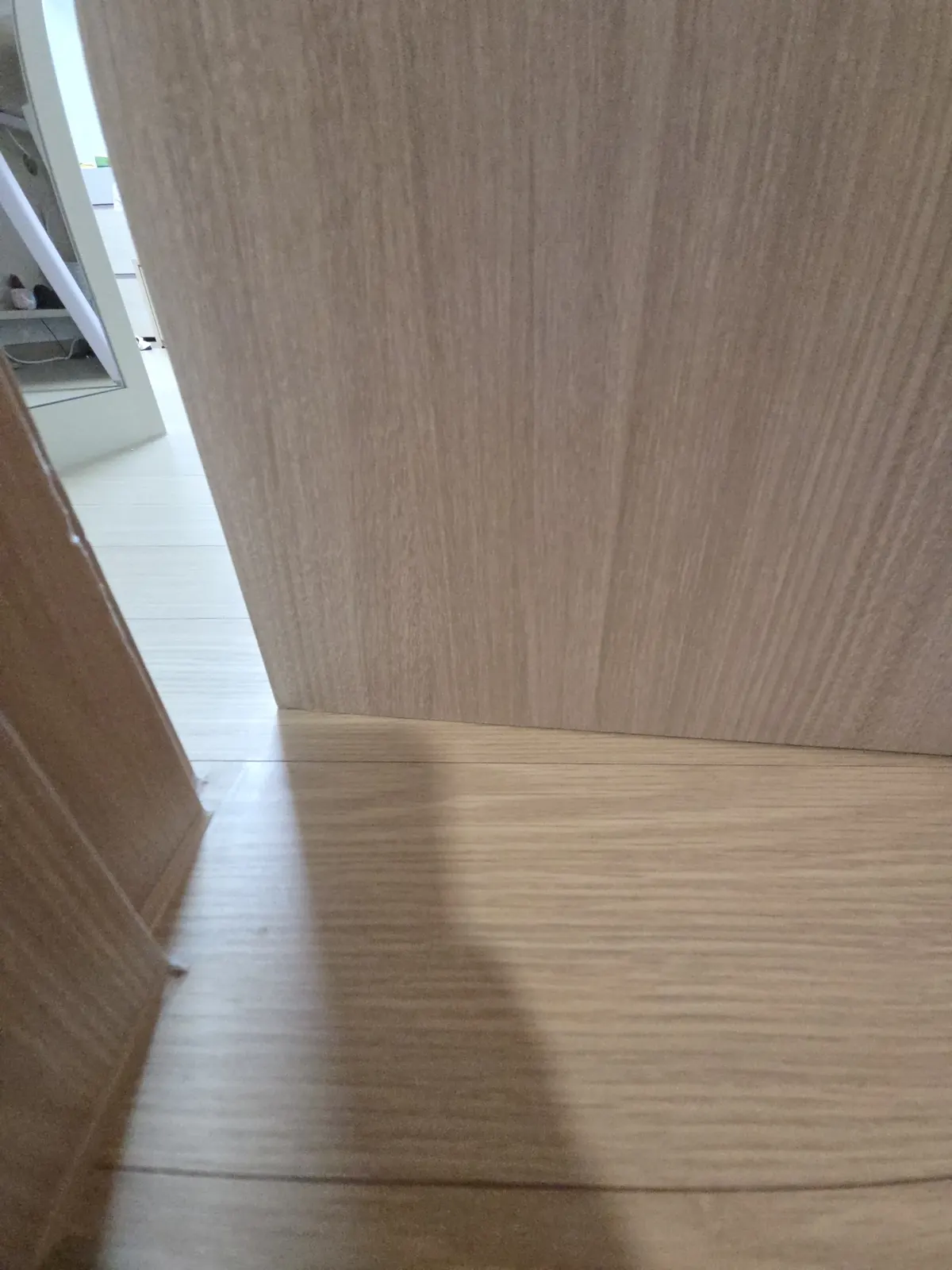 문짝몰딩교체 자재 교체 및 시공 진행 현장